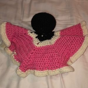 Hand made black and pink baby lovely